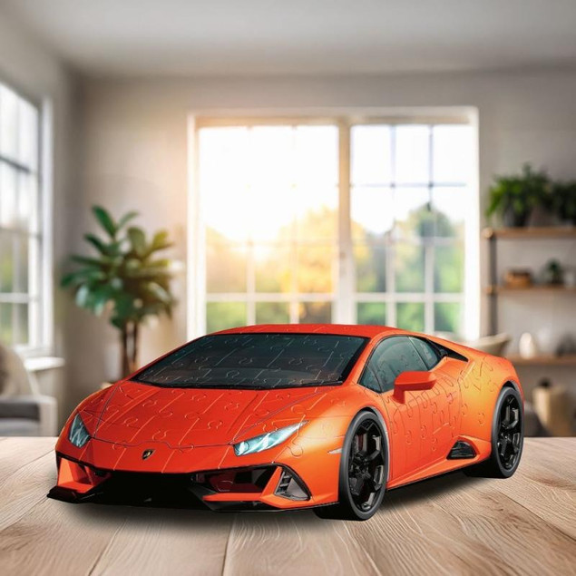 Puzzle 3D Iconics Lamborgh.Huracán EVO-Arancio