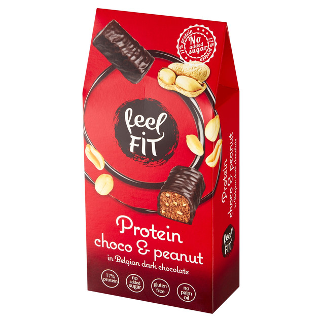 Czekoladki proteinowe z orzechami Feel Fit 83g