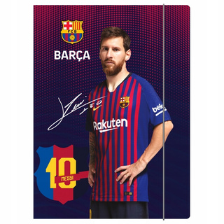 Teczka z Gumką FC BARCELONA Piłka Nożna A4 Dla Chłopaka Astra