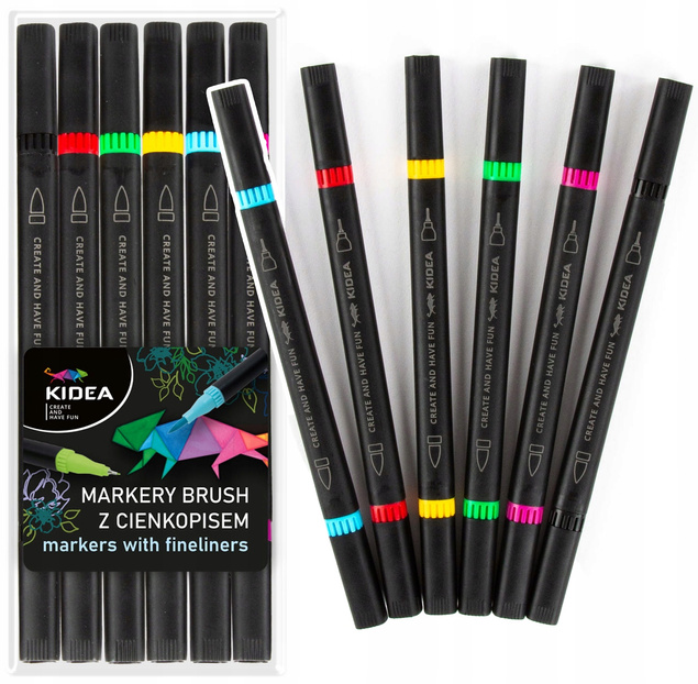 SZKOŁA MARKERY BRUSH