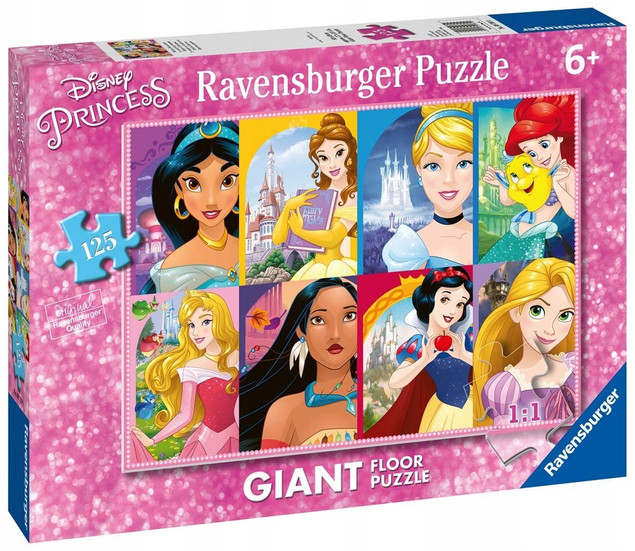 PUZZLE 125 DISNEY PRINCESS GIANT