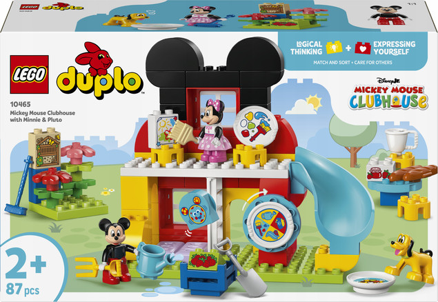 LEGO DUPLO 10465 Klub Myszki Miki z Minnie i Pluto – Zestaw dla Maluchów
