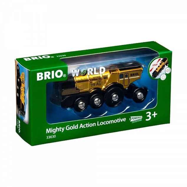 Lokomotywa Brio Mighty Gold Action 33630