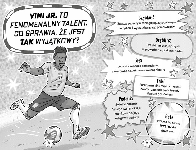 Vinicius Jr. rządzi. Football superstars Simon Mugford