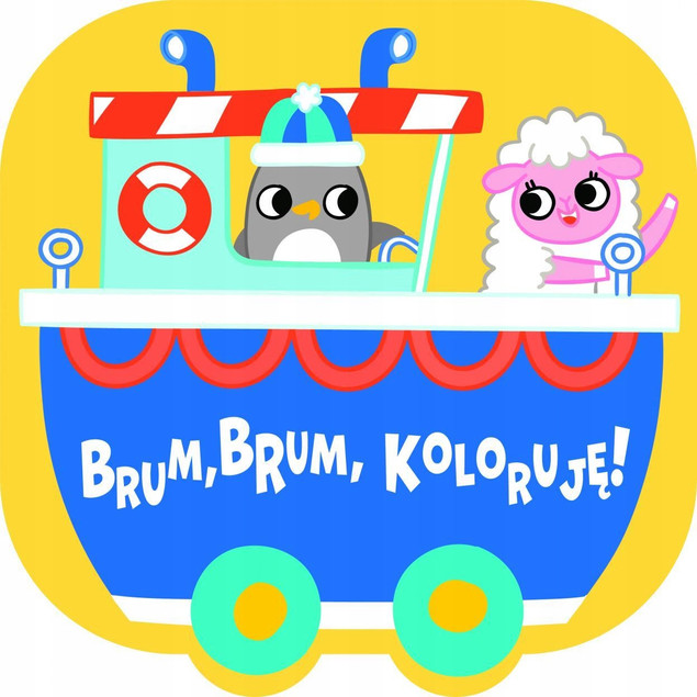 Brum, brum, koloruję! - Statek Praca zbiorowa