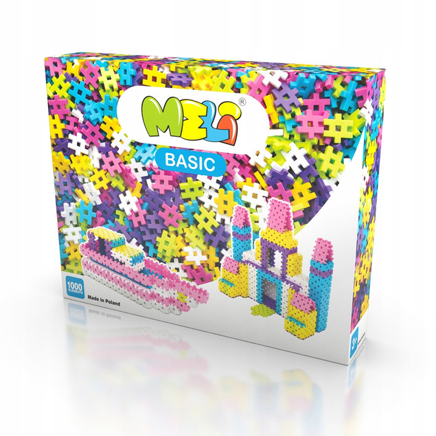 Klocki BASIC Girls 1000 el – Meli