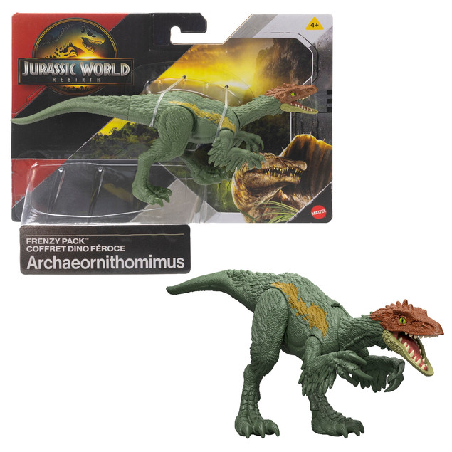 JURASSIC WORLD ODRODZENIE Figurka Dinozaur Ceoptera Frenzy Pack Mattel 18cm