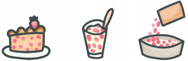 OtoLandia Tęczowy ogród Owoce liofilizowane w kawałkach Malina czarna 20 g