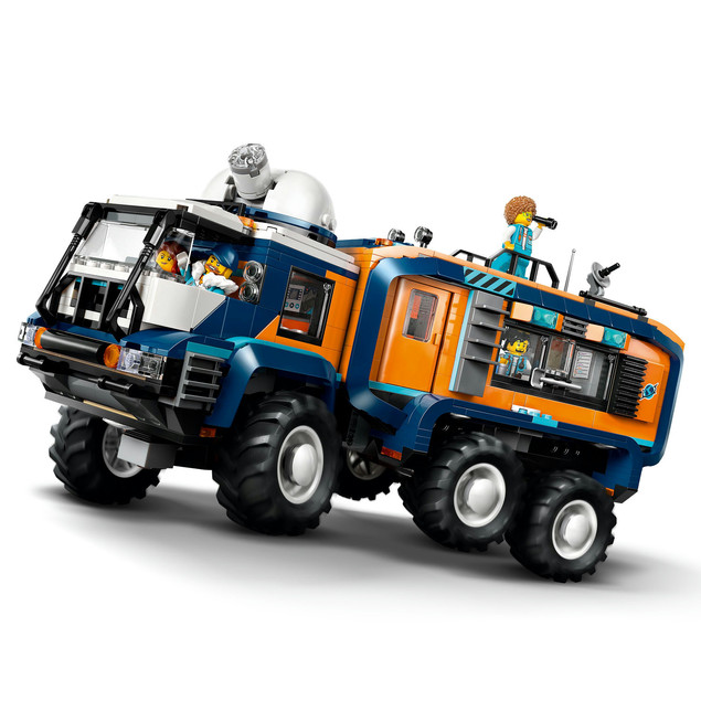 Klocki LEGO City 60471 Ciężarówka z laboratorium arktycznej odkrywczyni