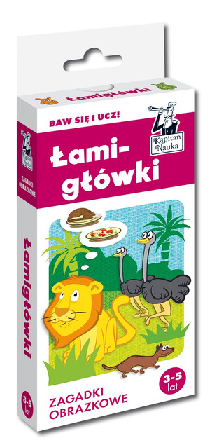 Kapitan Nauka. Łamigłówki. Zagadki obrazkowe
