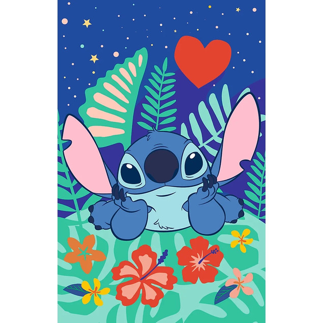 Trefl Puzzle 160 el. Stitch na fali + Unikalny Plakat Lilo & Stitch