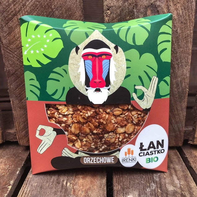 Ciastko ŁAN Irenki - zbliżenie produktu