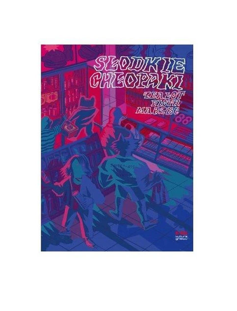 Okładka komiksu Słodkie chłopaki Piotr Marzec
