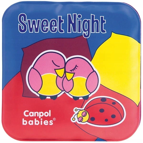 Canpol Babies miękkie książeczki z piszczałką Dzień i Noc 2 sztuki
