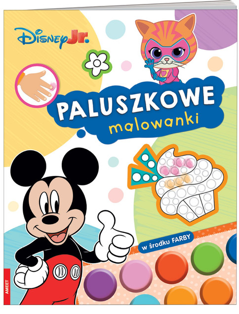 Disney Junior Paluszkowe malowanki PAL-9101 Opracowanie zbiorowe