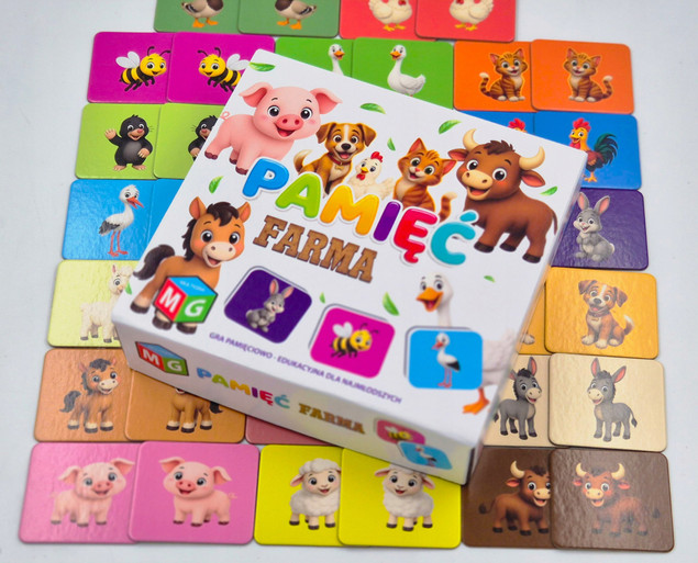 Pamięć Farma Multigra - Gra Edukacyjna