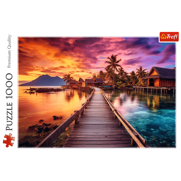 Puzzle 1000 Rajska wyspa 10928 Trefl