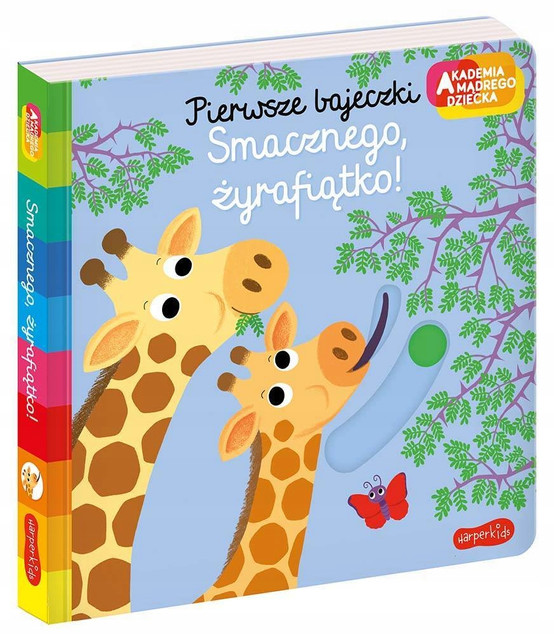 Pierwsze Bajeczki Smacznego Żyrafiątko Nathalie Choux 0+ HarperKids