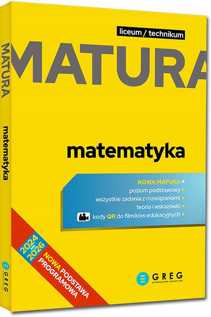 Matura 2026 MATEMATYKA Repetytorium ARKUSZE Maturalne Liceum Technikum KPL!