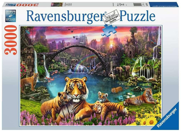 Puzzle Ravensburger 3000 elementów Dzika natura z kwiatami