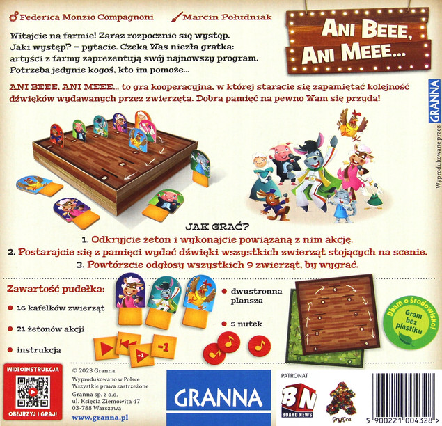 Ani Bee Ani Mee gra 00432 Granna