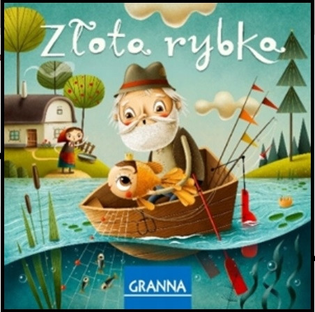 Gra Planszowa ZŁOTA RYBKA Ćwiczy Pamięć Uczy Twórczego Myślenia 3+ Granna