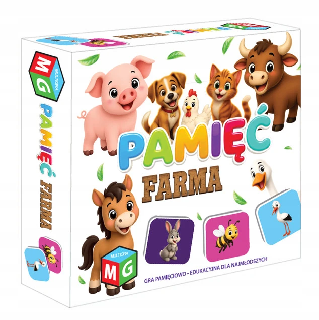 Pamięć Farma Multigra Gra Pamięciowo-Edukacyjna