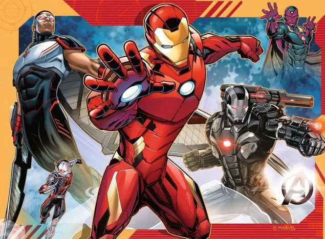 Puzzle Ravensburger 4w1 Avengers 12/16/20/24