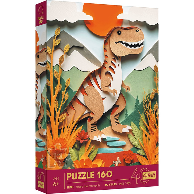 Puzzle 160 Paper Art: Dinozaur TREFL /Trefl