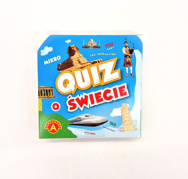 Gra planszowa Mikro Quiz o Świecie Alexander