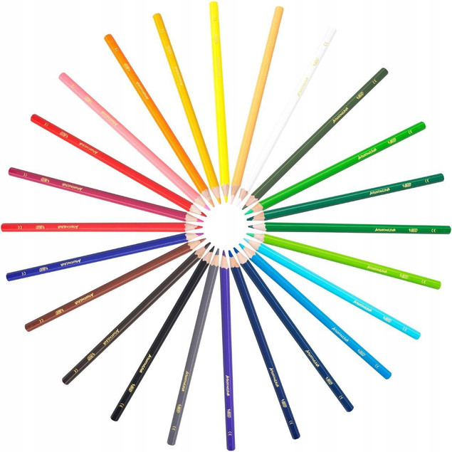 Kredki akwarelowe BIC 24 szt.