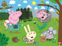 Puzzle 30 el. Świnka Peppa – leśna wyprawa (Trefl)