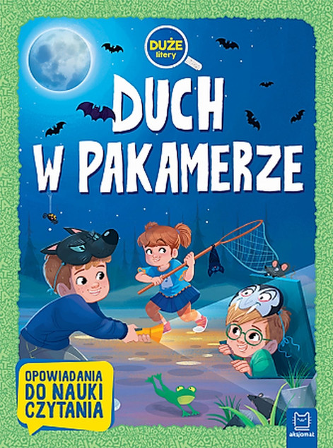 Książka Parasol Deszczowego Skrzata Agata Giełczyńska-Jonik Nauka Czytania Aksjomat Duże Litery