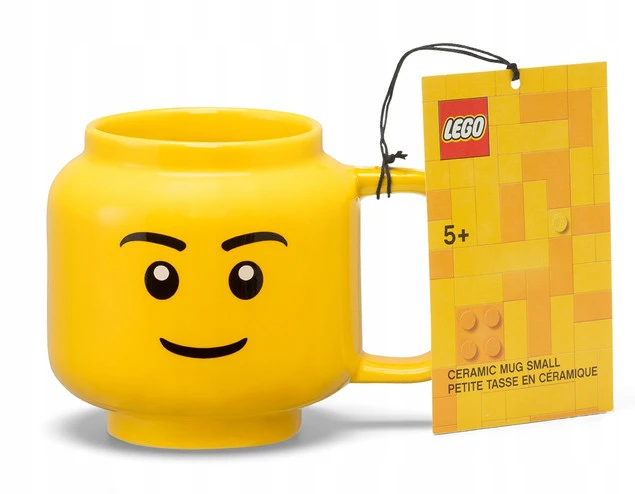 Kubek LEGO żółty ceramiczny minifigurka 255 ml_1