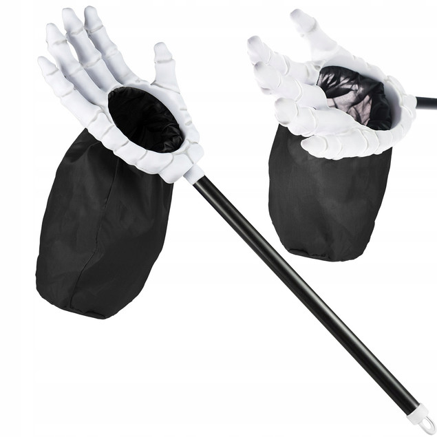 Halloweenowa łapka z torebką do zbierania słodyczy dla dzieci