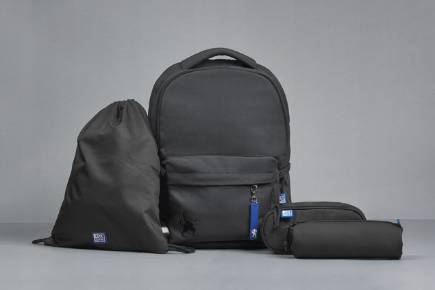 Plecak Szkolny Oxford Czarny 26 l Wielokomorowy na Laptopa A4 Wodoodporny