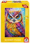 Puzzle Schmidt Spiele 1000 el. Kolorowa Sowa G3 Premium Quality