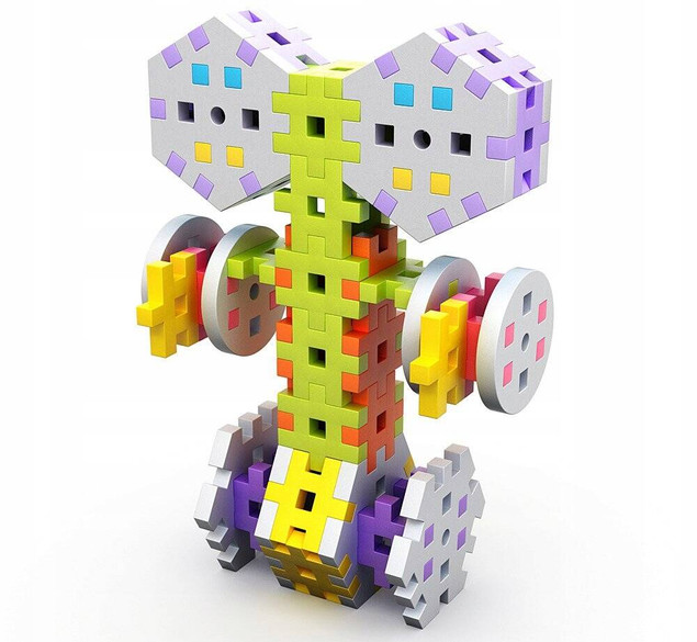 Klocki Meli Basic Constructor 400 elementów