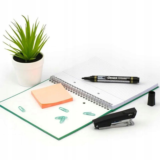 Marker permanentny Pentel N850 okrągły czarny