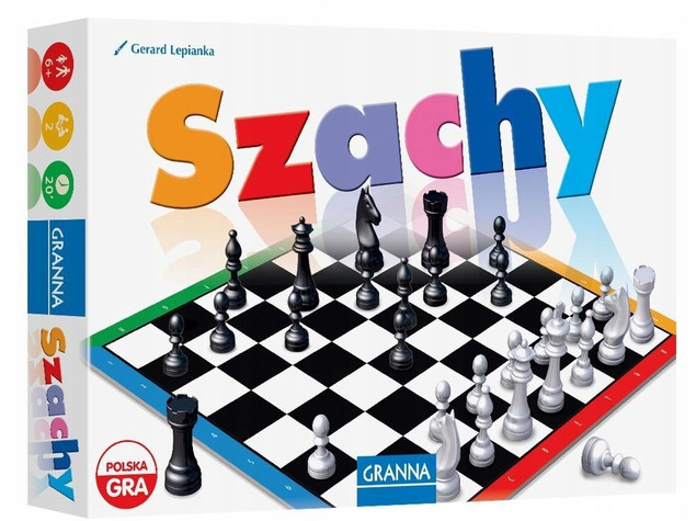 GRA SZACHY Granna dla Dzieci i Dorosłych Klasyczna Strategia