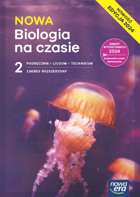 NOWA Biologia na czasie 2 LO Podręcznik Zakres Rozszerzony 2025 Nowa Era