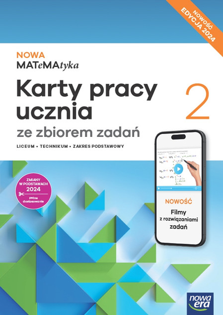 Nowa Matematyka 2. Karty Pracy + Zbiór Zadań. Matura Podstawa 2025
