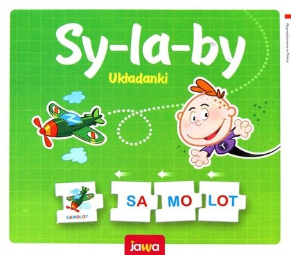 Sylaby Gra Edukacyjna Planszowa Układanki Nauka Czytania 6+ Jawa 0734