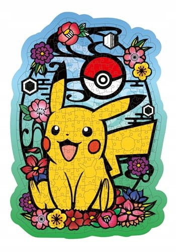 Puzzle Ravensburger 300 elementów 120007616 Drewniane puzzle Pikachu 300 elementów