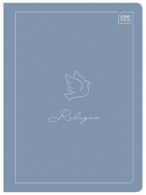 Zeszyt RELIGIA Tematyczny A5 32 Kartki Kratka 70g Interdruk