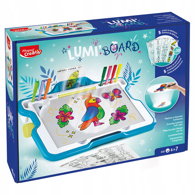 Podświetlana Tablica Do Odrysowywania 4+ Maped