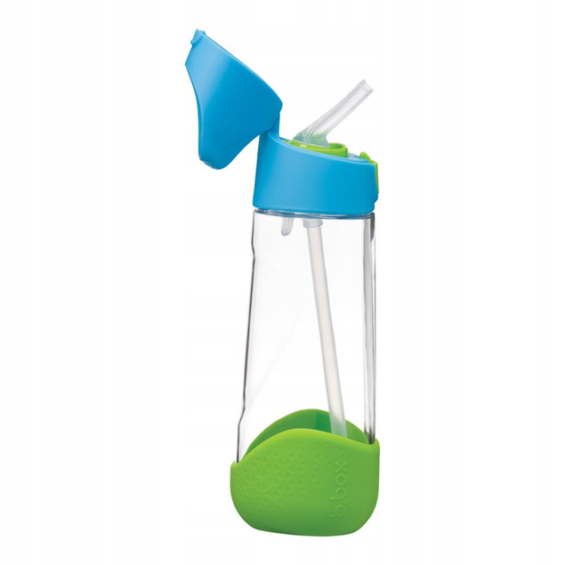 B.Box Bidon Dziecięcy Tritanowy Ocean Breeze 600 ml ze Słomką 3+