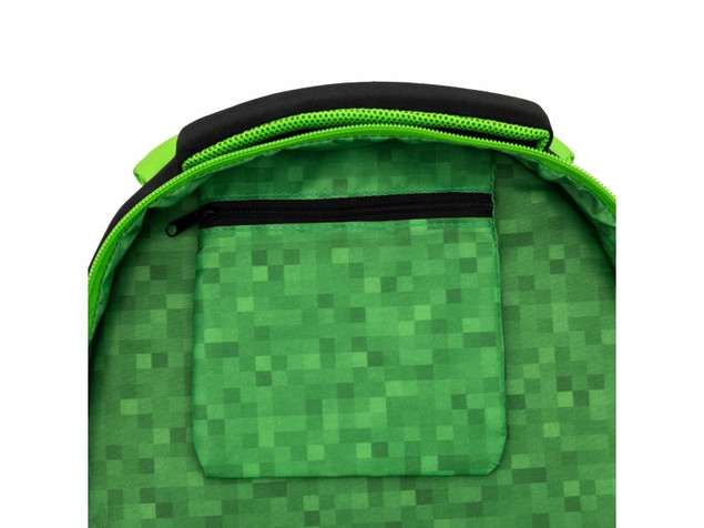 Plecak Szkolny Astra MINECRAFT Creeper Trzykomorowy | Klasy 1-3 SP