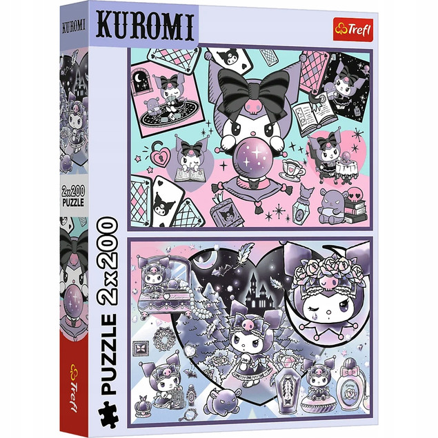 Puzzle Trefl 2x200 Kuromi Hello Kitty 400 elementów