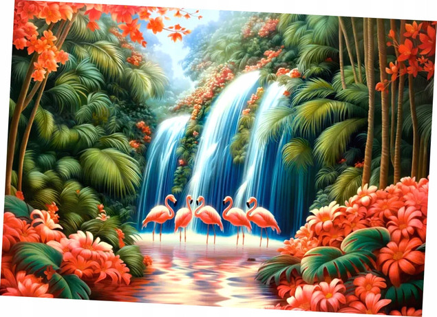 Puzzle Castorland 500 elementów Flamingo Paradise